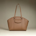 Ella Mocha Brown Tote Bag - Lino Perros