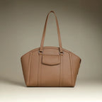 Ella Mocha Brown Tote Bag - Lino Perros