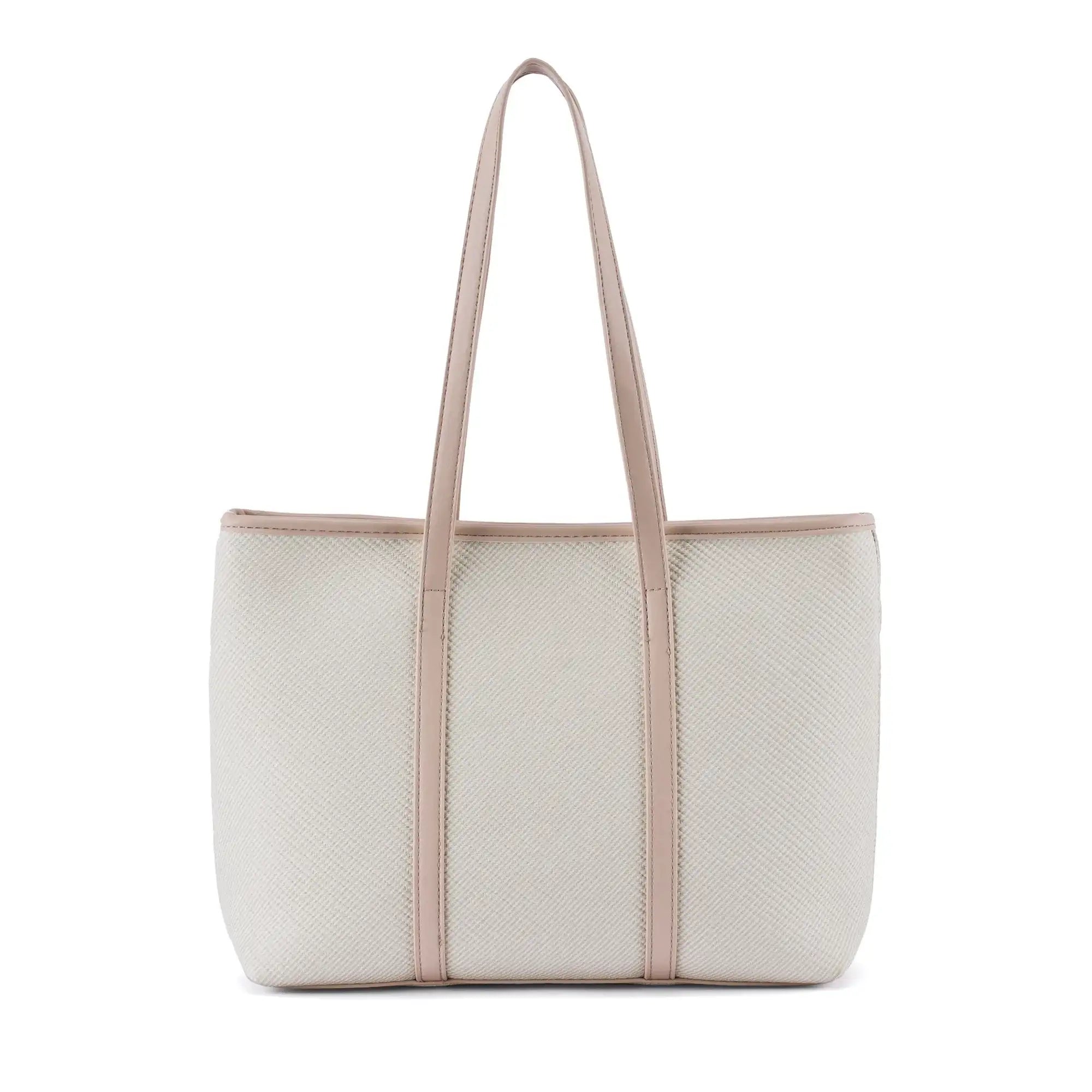 Monroe Timeless Off-White Tote Bag - Lino Perros