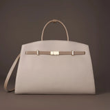 Monroe Clara Beige Satchel