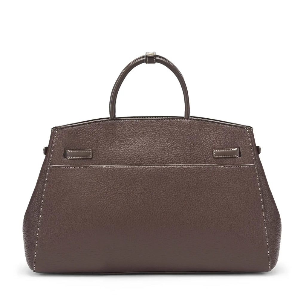 Monroe Clara Coffee Satchel - Lino Perros