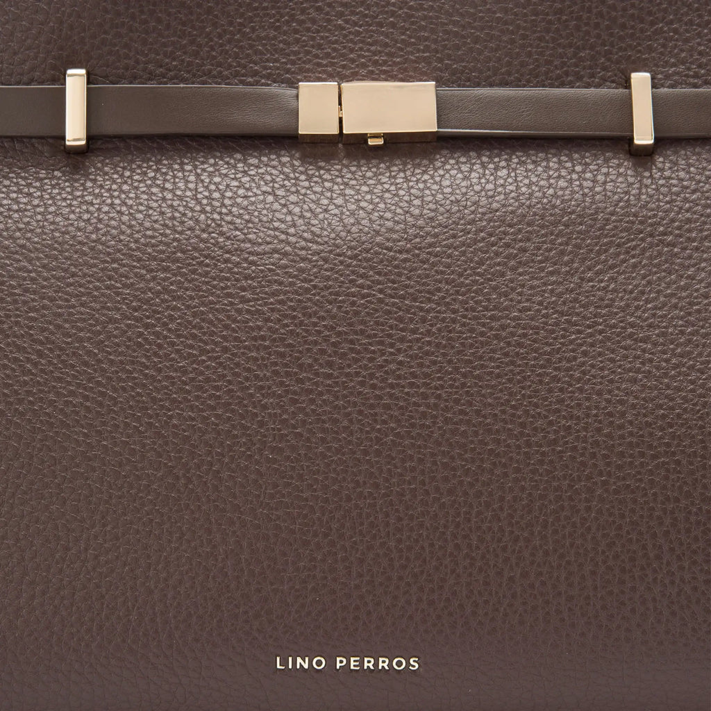 Monroe Clara Coffee Satchel - Lino Perros