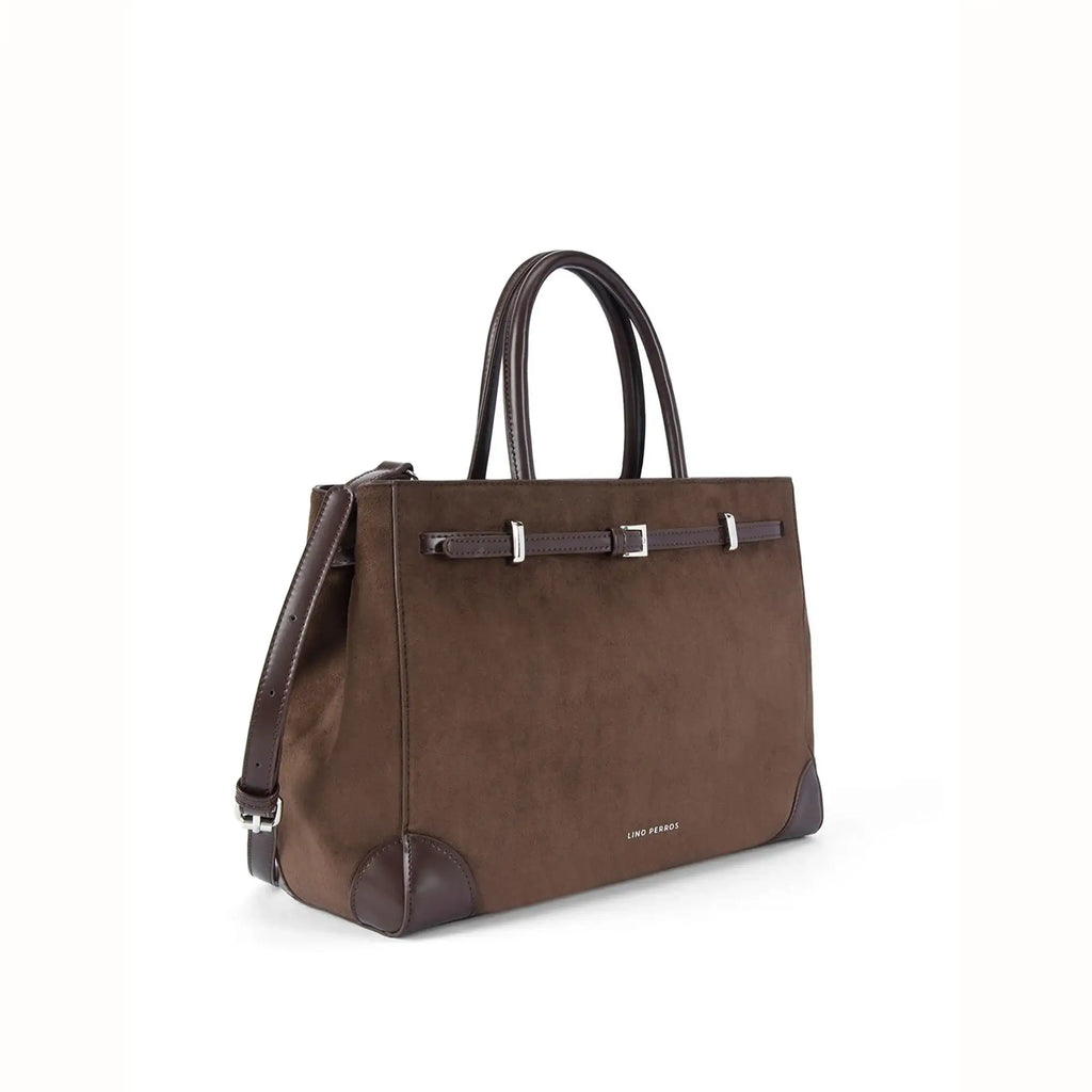 Monroe Amaris Brown Satchel - Lino Perros