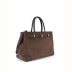 Monroe Amaris Brown Satchel - Lino Perros
