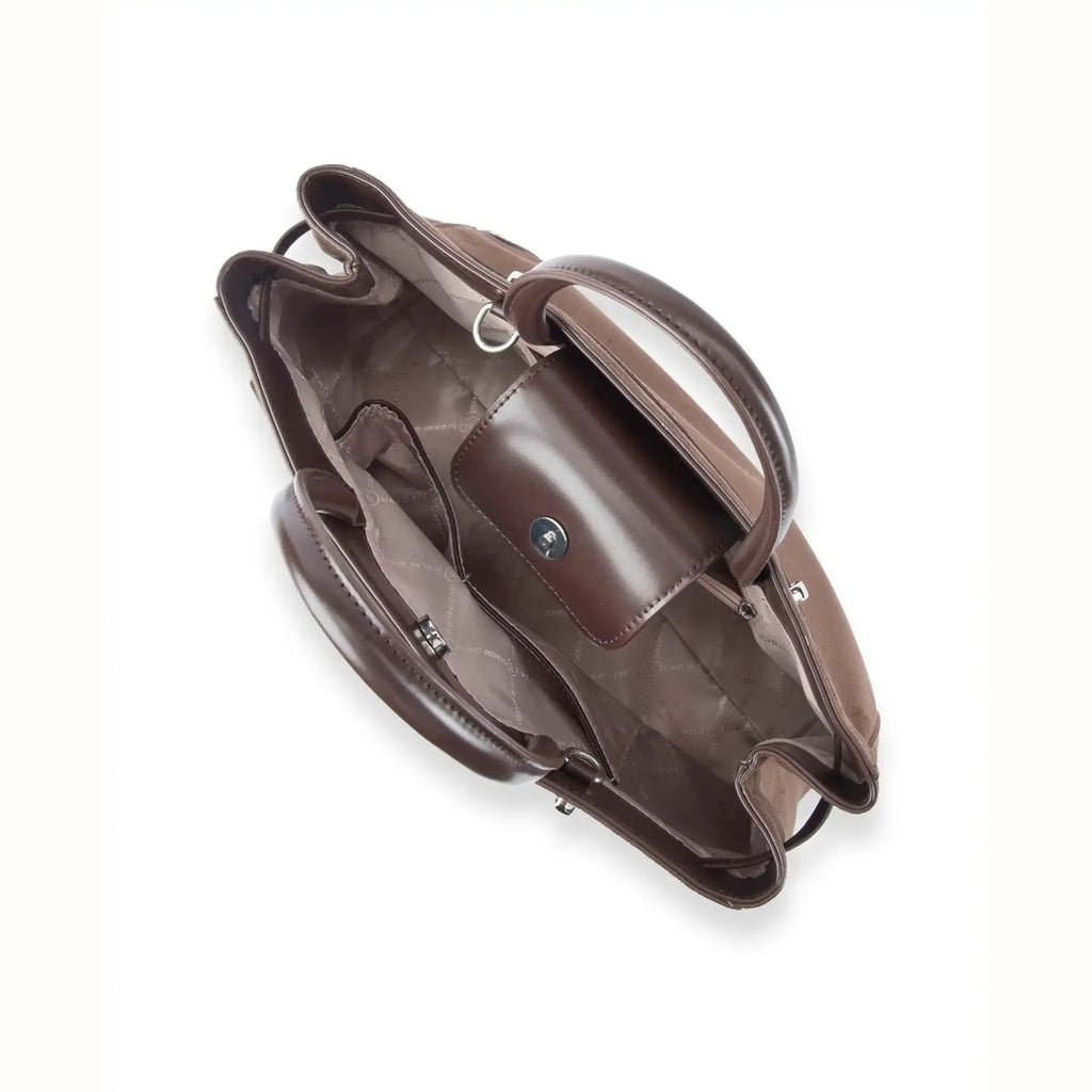 Monroe Amaris Brown Satchel - Lino Perros