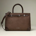 Monroe Amaris Brown Satchel - Lino Perros