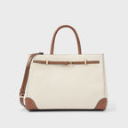 Monroe Amaris Off-White Satchel - Lino Perros