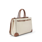 Monroe Amaris Off-White Satchel - Lino Perros