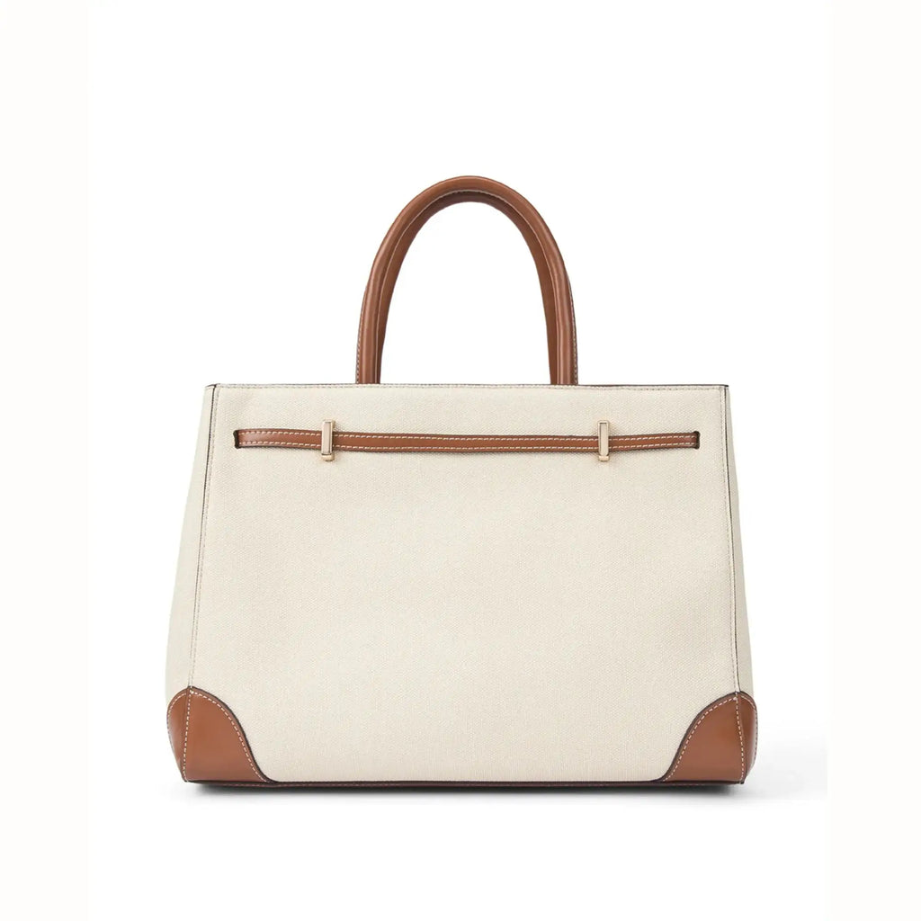 Monroe Amaris Off-White Satchel - Lino Perros