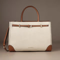 Monroe Amaris Off-White Satchel - Lino Perros