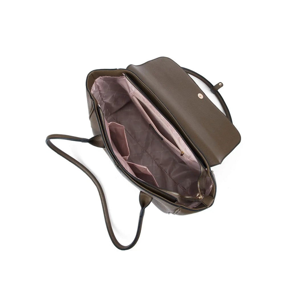 Avril Lumi Olive Tote Bag - Lino Perros