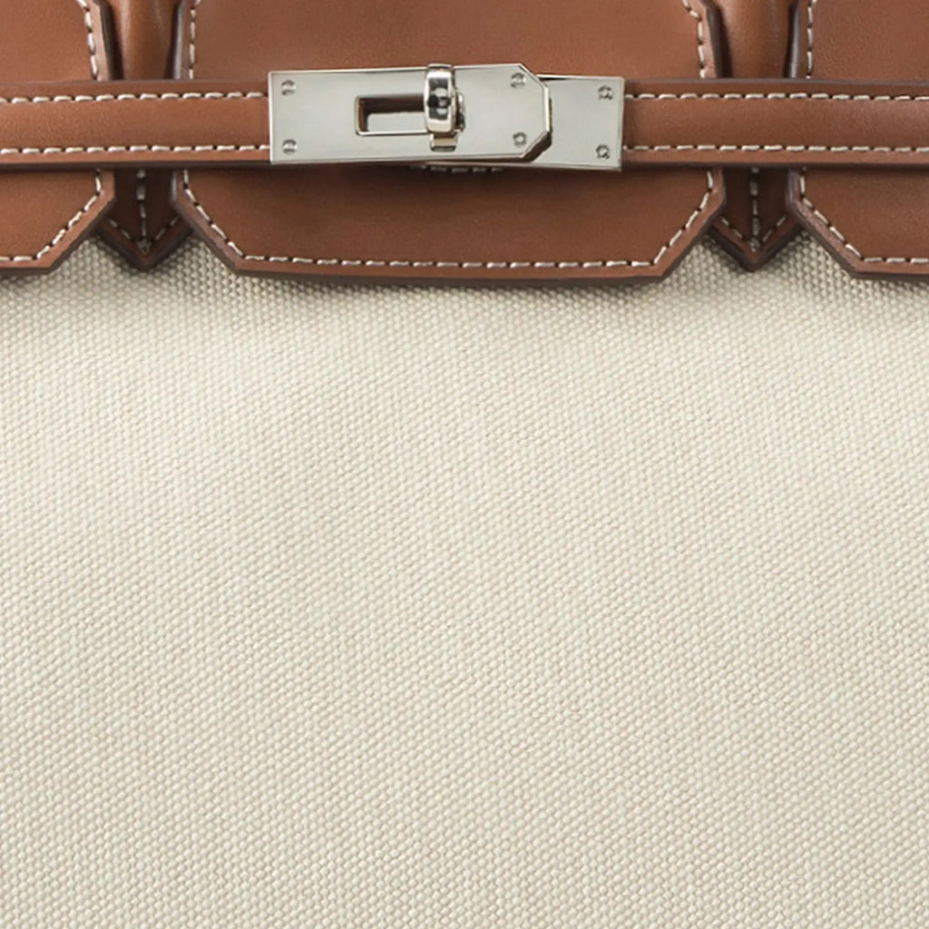 Avril Edith Off-White Satchel - Lino Perros