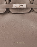 Avril Edith Taupe Satchel Bag