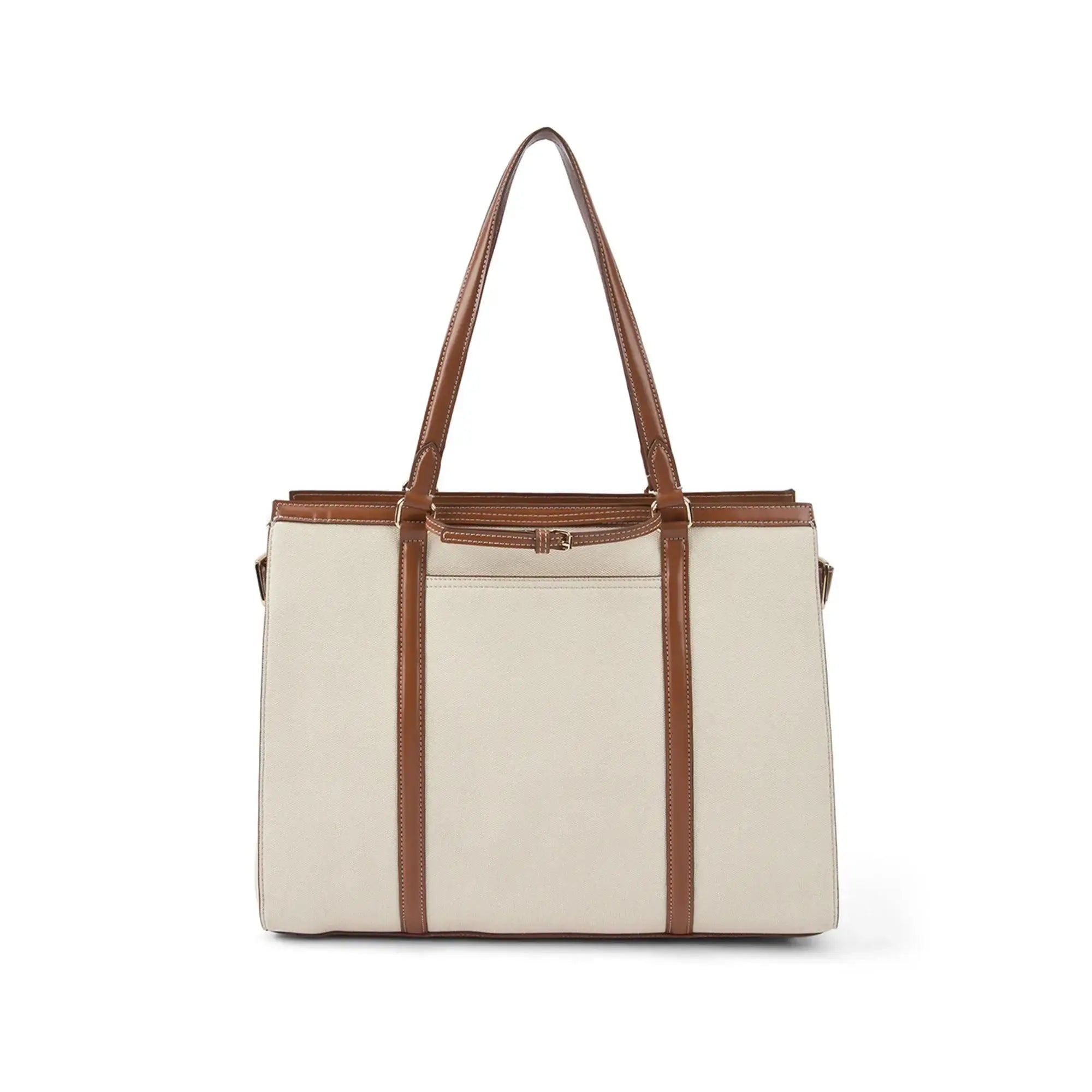 Monroe Cora Off-White Tote Bag - Lino Perros