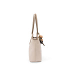 Avril Ivory Beige Tote Bag - Lino Perros