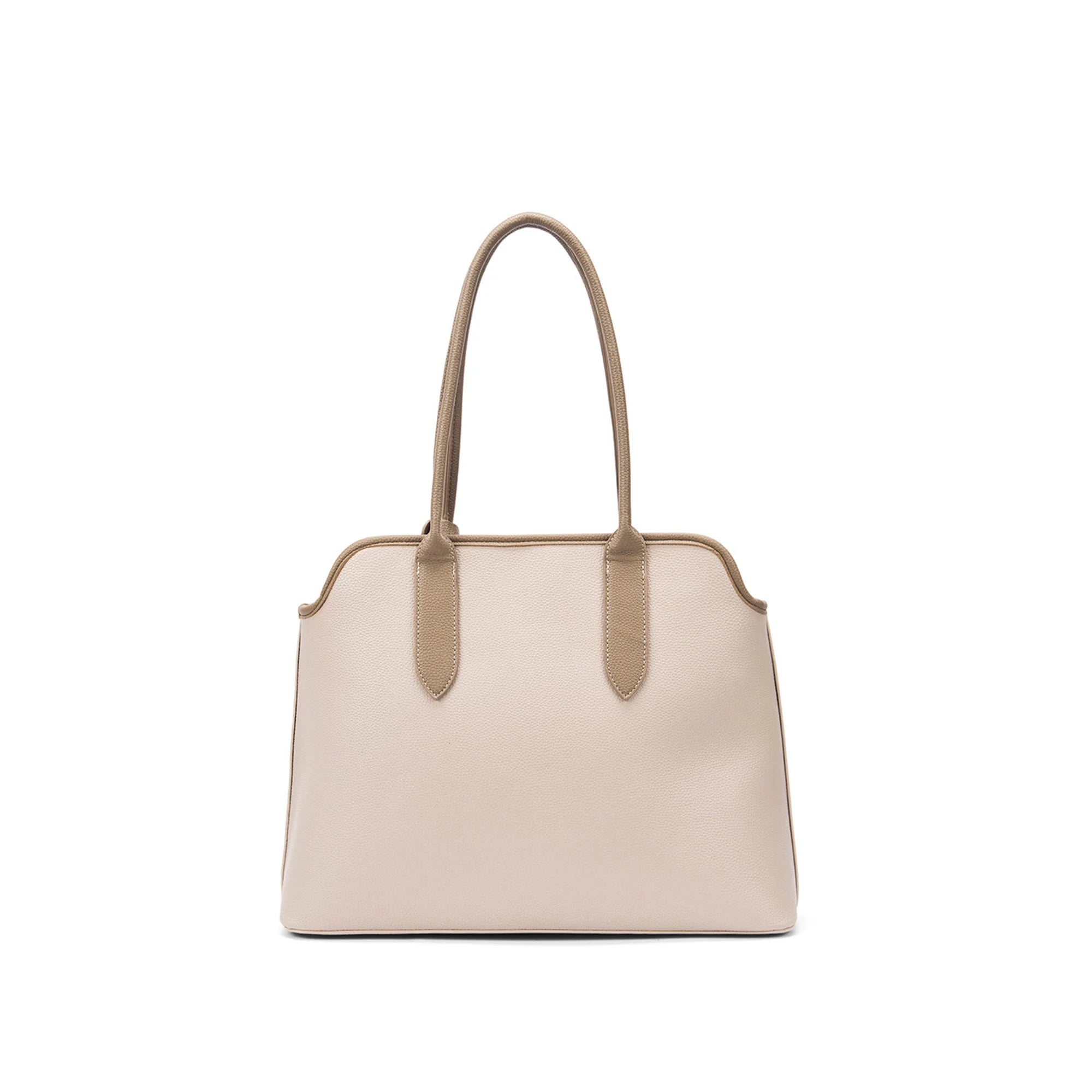 Avril Ivory Beige Tote Bag - Lino Perros