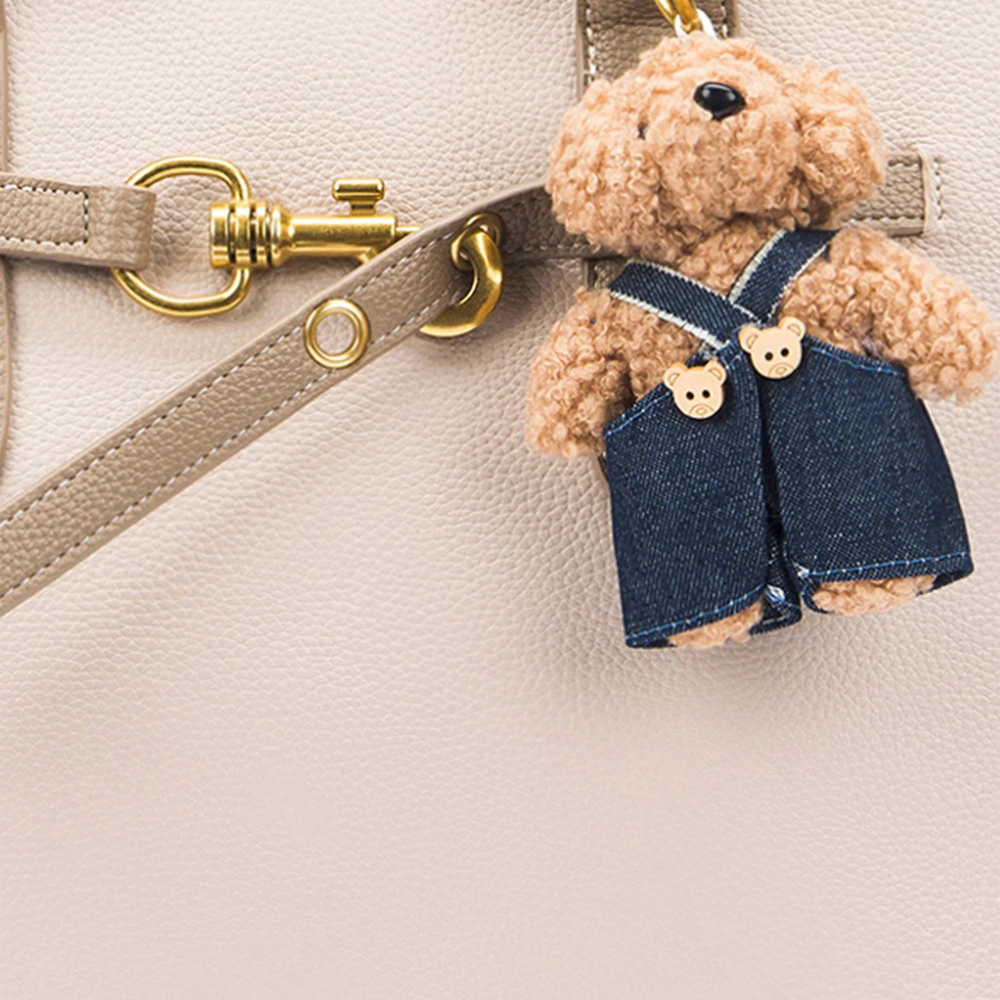 Avril Ivory Beige Tote Bag - Lino Perros