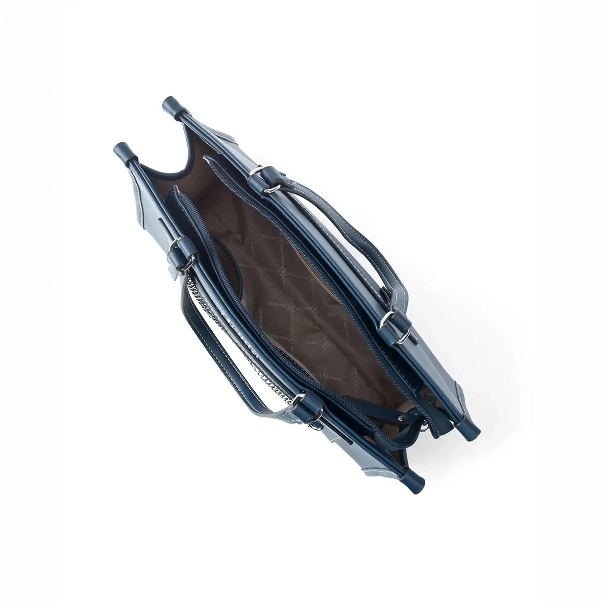 Monroe Grace Navy Tote Bag - Lino Perros
