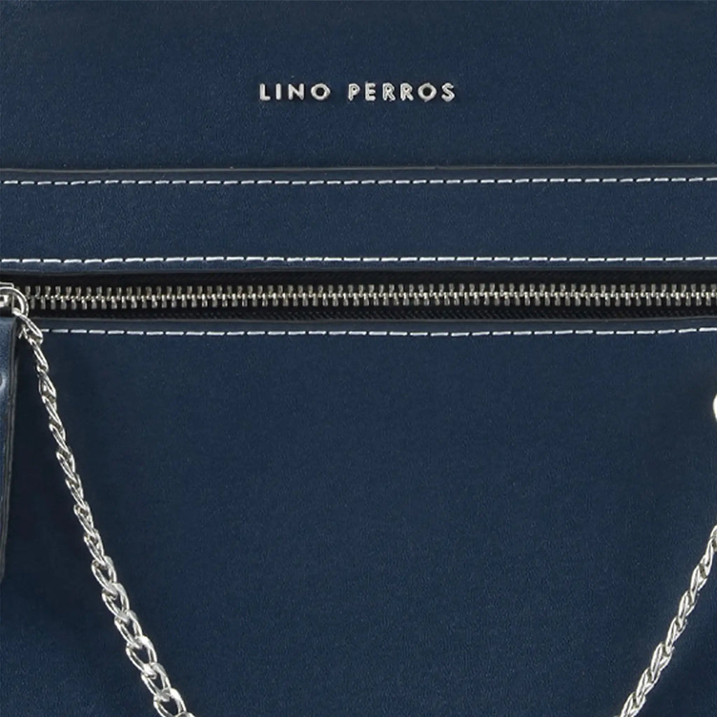 Monroe Grace Navy Tote Bag - Lino Perros