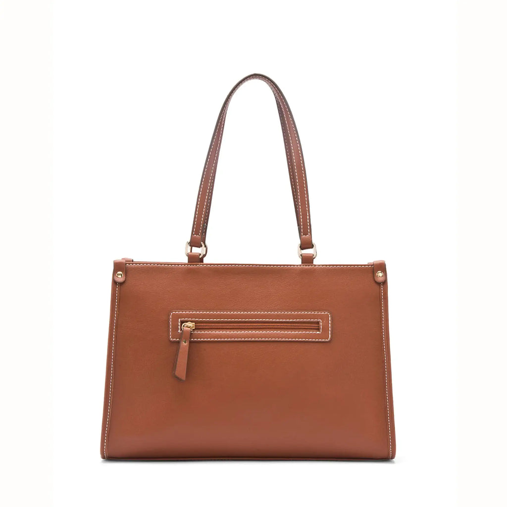 Monroe Grace Tan Tote Bag - Lino Perros