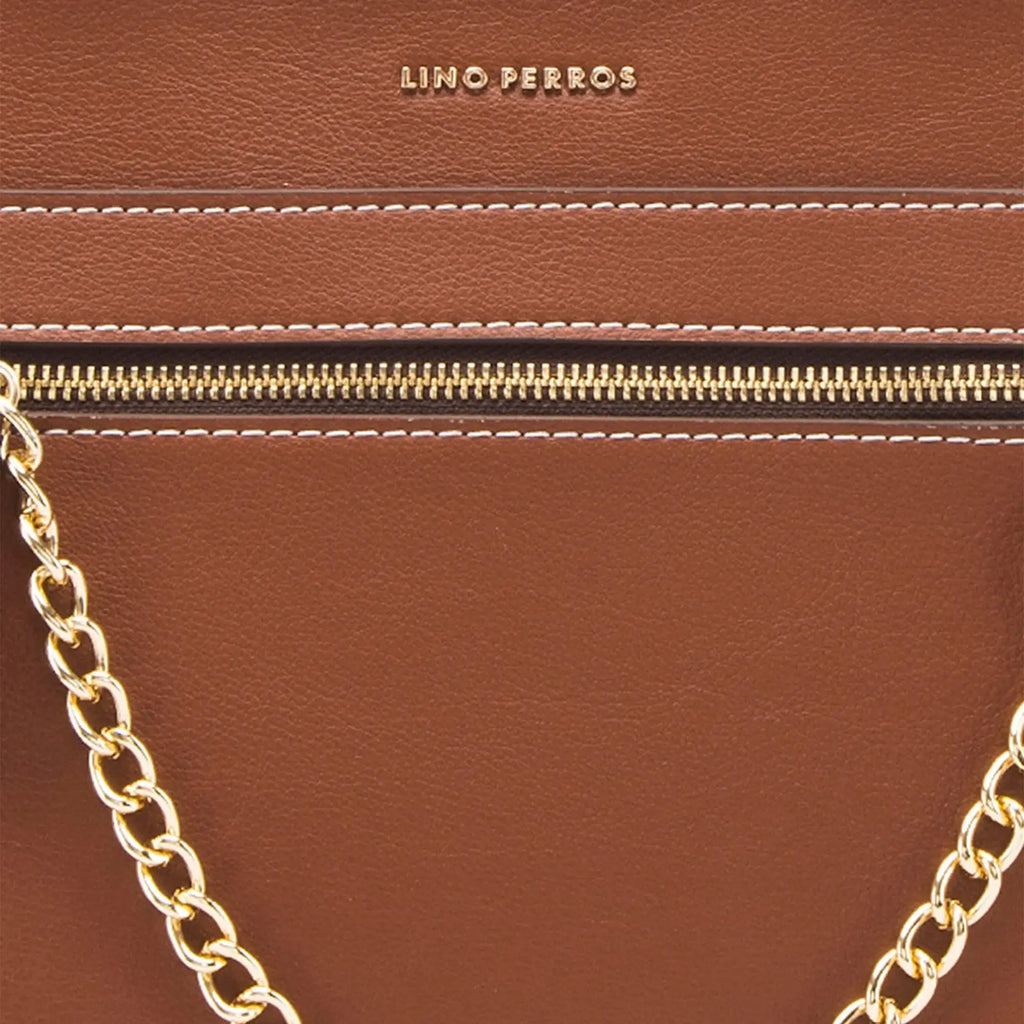 Monroe Grace Tan Tote Bag - Lino Perros
