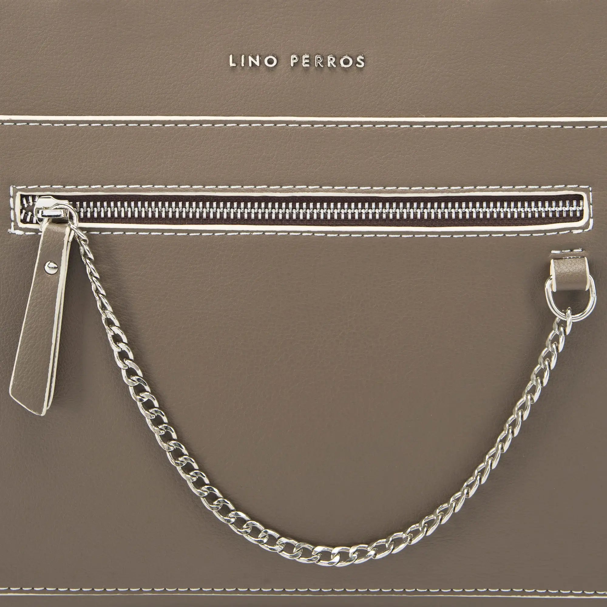 Monroe Grace Taupe Tote Bag - Lino Perros