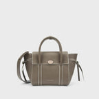 Ella Iris Taupe Satchel - Lino Perros