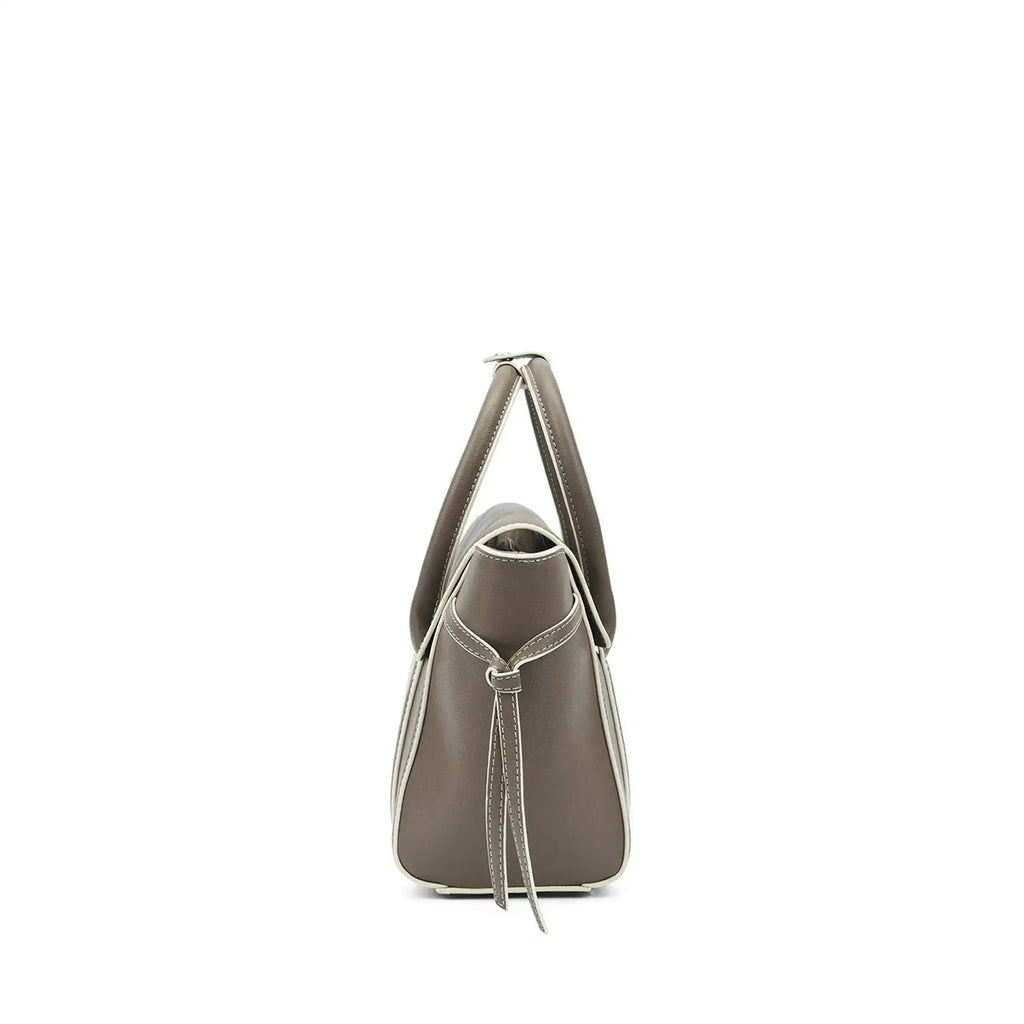 Ella Iris Taupe Satchel - Lino Perros