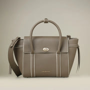 Ella Iris Taupe Satchel