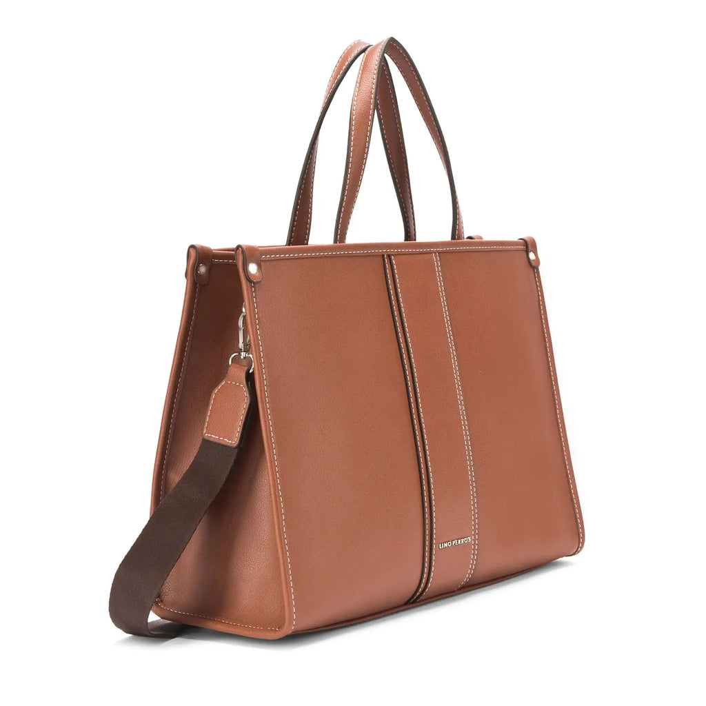 Monroe Mabel Tan Satchel - Lino Perros