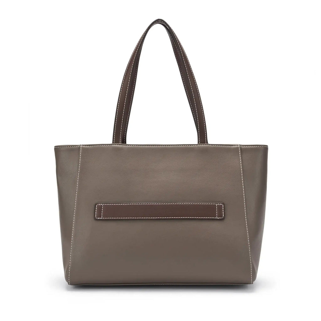 Avril Betty Taupe Tote Bag - Lino Perros