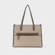 Monroe Elan Beige Tote Bag
