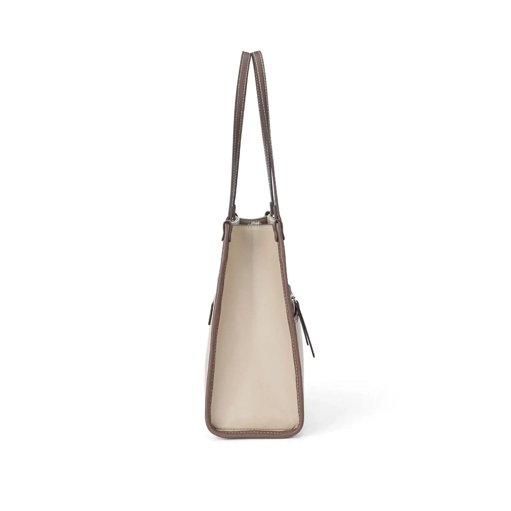 Monroe Elan Beige Tote Bag - Lino Perros
