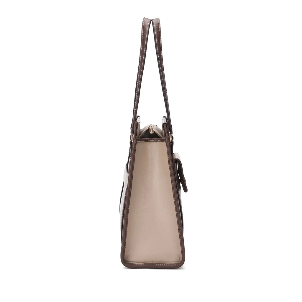 Monroe Joy Beige Tote Bag - Lino Perros