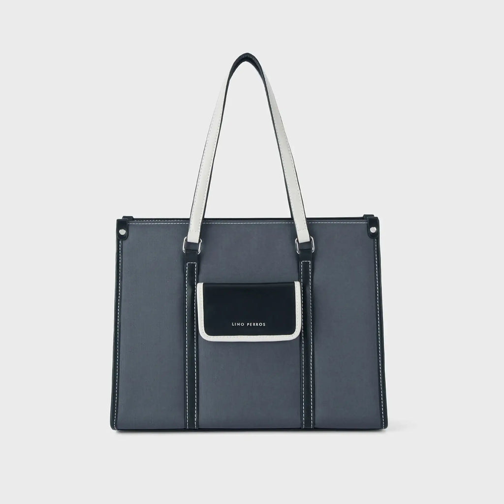 Monroe Joy Grey Tote Bag - Lino Perros