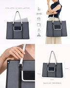 Monroe Joy Grey Tote Bag - Lino Perros