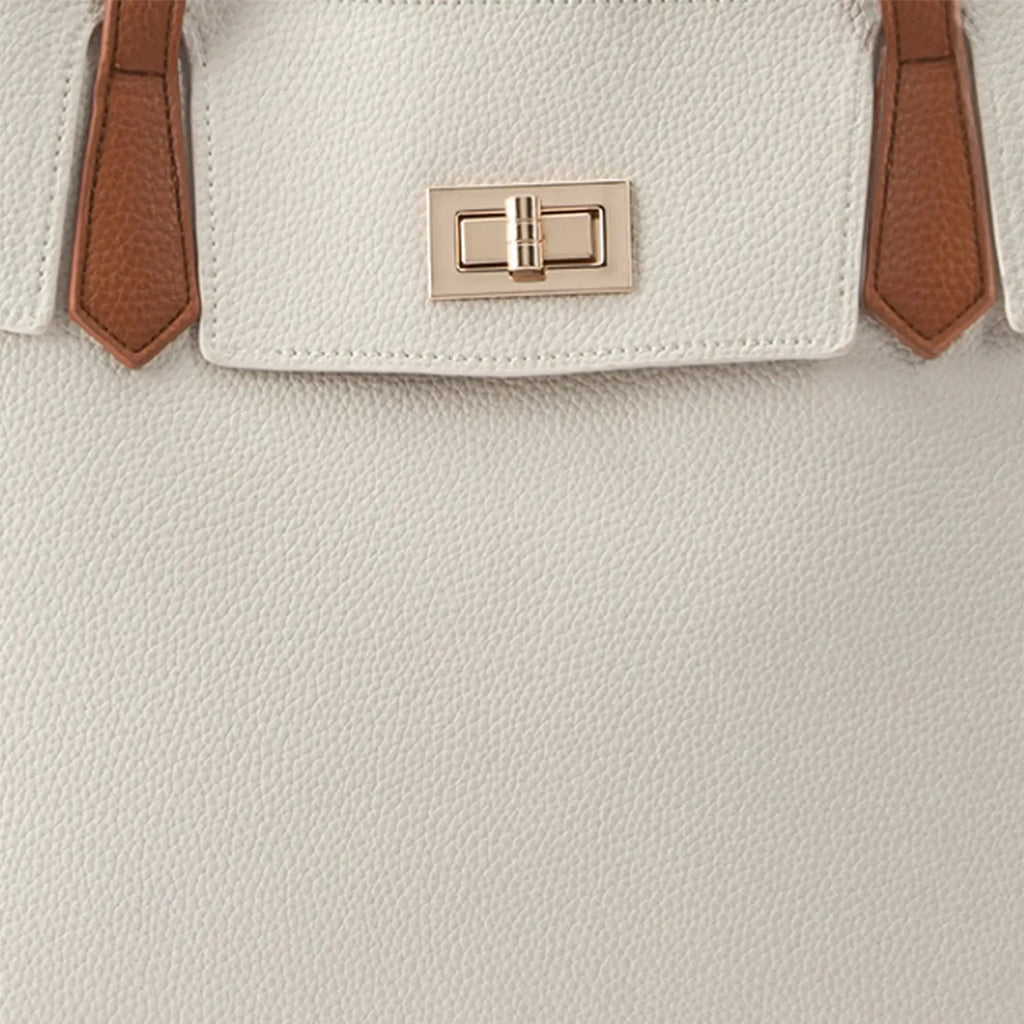 Monroe Vera Off-White Tote Bag - Lino Perros