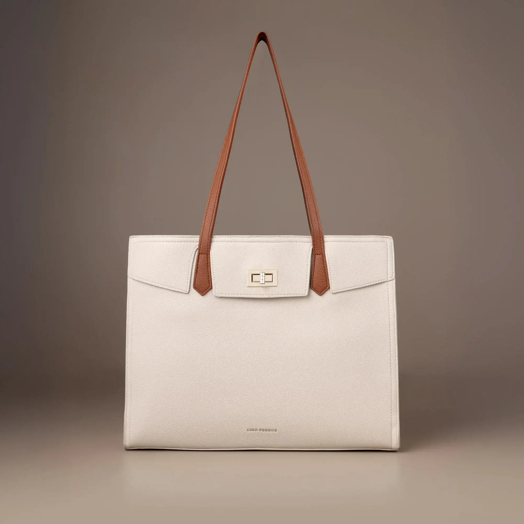 Monroe Vera Off-White Tote Bag - Lino Perros