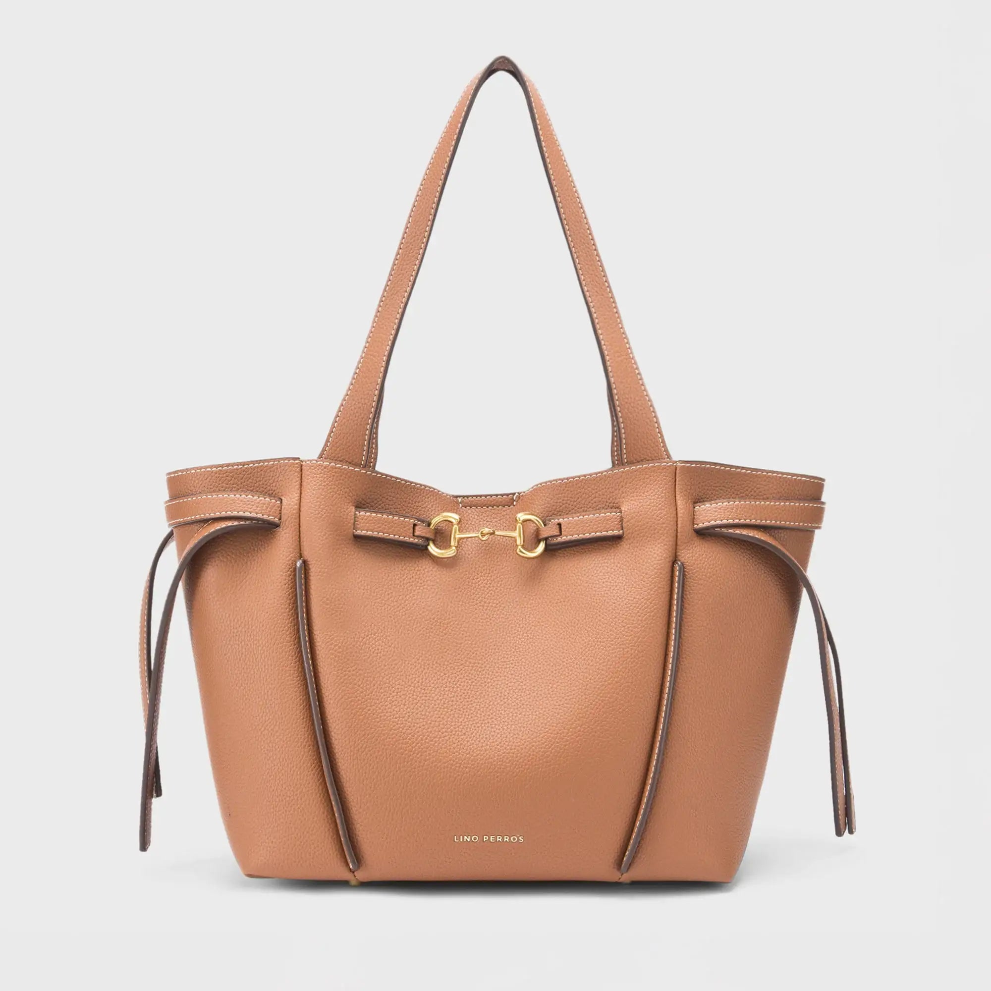 Ella Bonnie Tan Tote Bag - Lino Perros