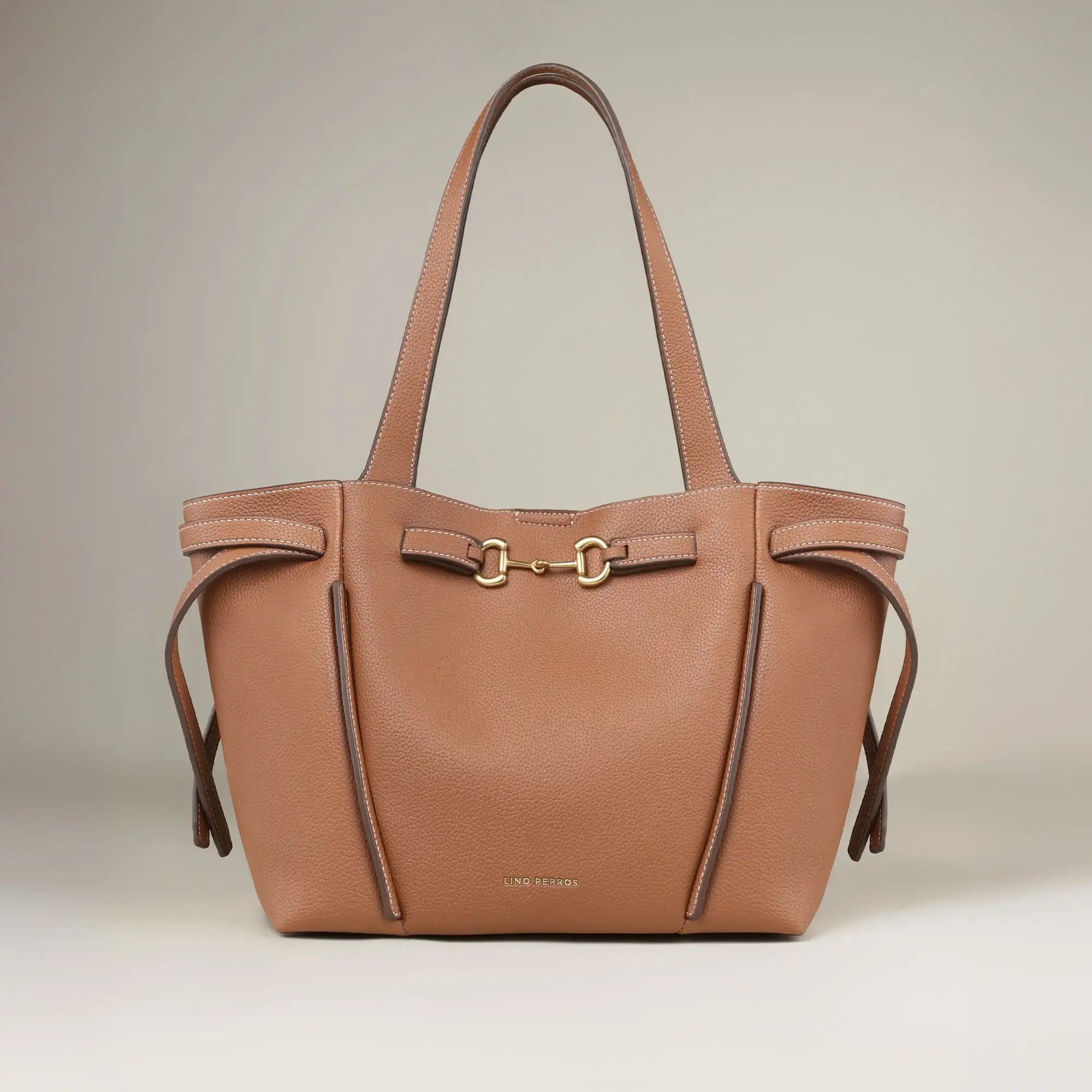 Ella Bonnie Tan Tote Bag - Lino Perros
