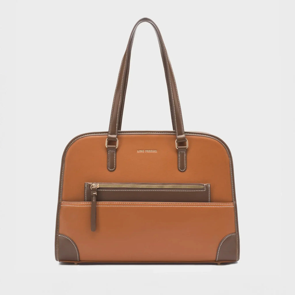 Avril Jenna Tan Tote Bag - Lino Perros