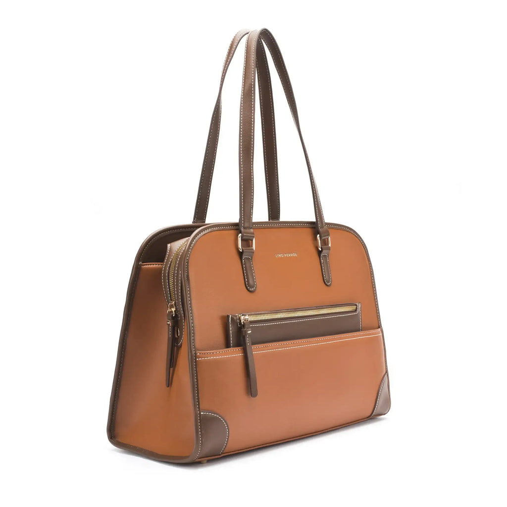 Avril Jenna Tan Tote Bag - Lino Perros