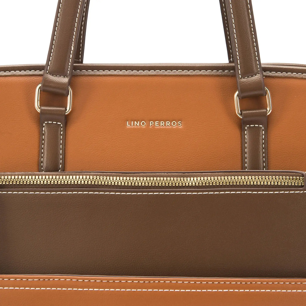 Avril Jenna Tan Tote Bag - Lino Perros