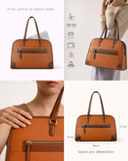 Avril Jenna Tan Tote Bag - Lino Perros