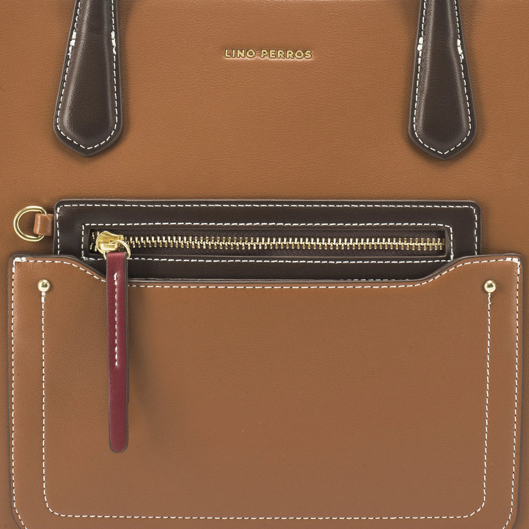 Monroe Eleanor Tan Tote bag