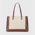 Monroe Eliza Brown Tote bag - Lino Perros