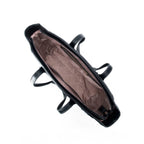 Monroe Viola Black Tote Bag - Lino Perros