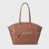Monroe Viola Tan Tote Bag