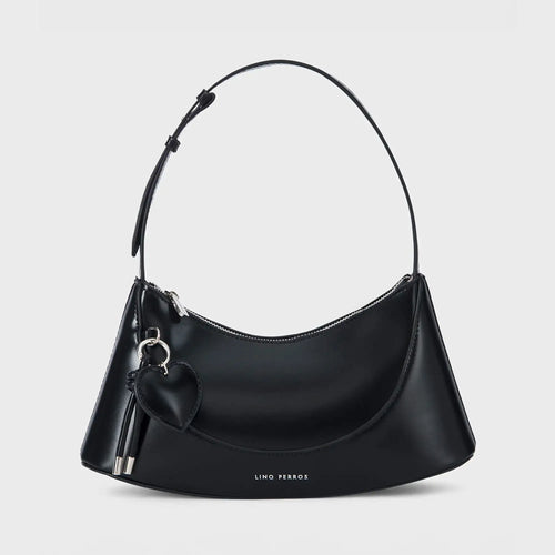 Avril Clara Black shoulder bag - Lino Perros