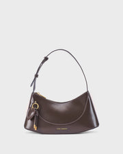 Avril Clara Coffee Shoulder Bag